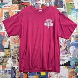 Vintage Alabama Crimson Tide T Shirt‎ BMOC College Football L